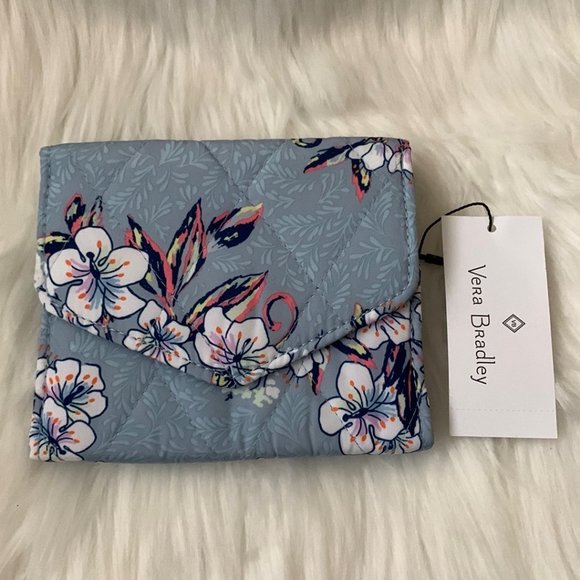 Vera Bradley Bags Vera Bradley Cherry Blossoms Ultralight Rfid Trifold Wallet Poshmark
